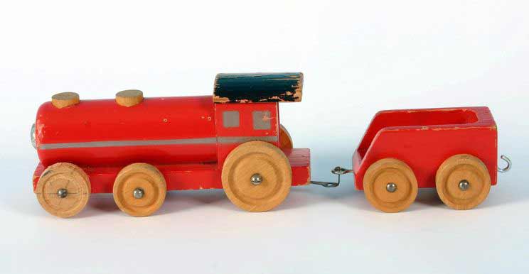 تاریخچه شرکت اسباب بازی لگو lego wooden train - تاریخچه شرکت اسباب بازی لگو